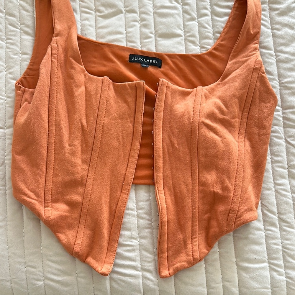 Jluxlabel Orange Women's Top